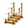 1/2/3/4 Tiers Universal Japanese Samurai Sword Wall Mount Solid Wood Rack Display Katana Holder Stand Bracket Home Decoration