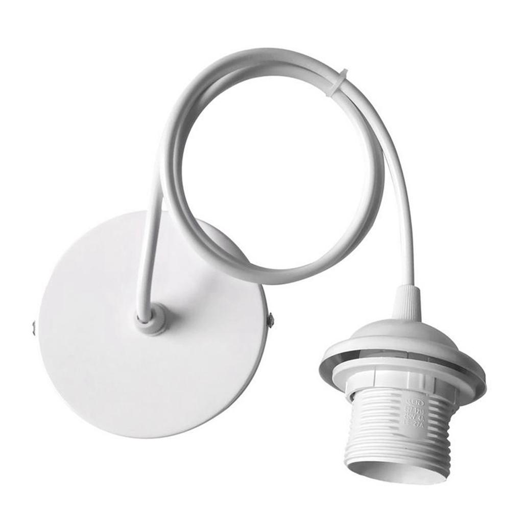 Fitting Lantern E27 Retro Lampshade DIY Bulb Base Line Lamp Holder Ceiling Light
