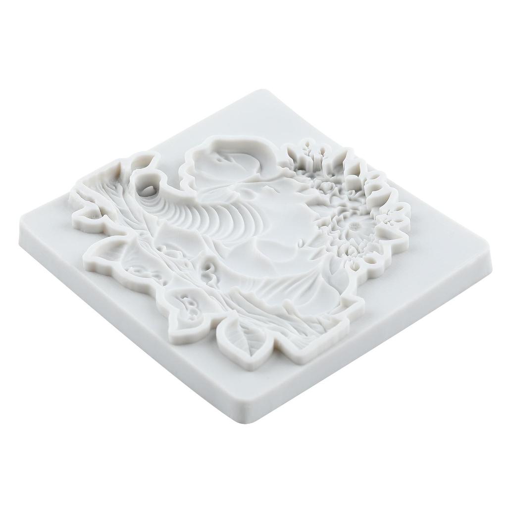 Силиконовые формы в виде слона, форма для мастики в виде слона, инструменты для украшения торта, топпер для кекса, для изготовления шоколадных конфет, мастики, полимерной глины