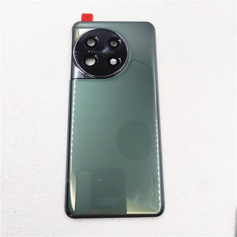 Стеклянная крышка аккумулятора для OnePlus 11 Задняя крышка Панель заднего корпуса С клеем для линзы камеры