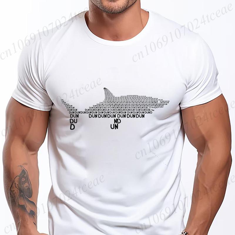 Funny Shark T Shirts for Men Short Sleeve Shirts for Guys Funny Graphic Tees for Shark Week Clothes Fashion Casual Men's Tees