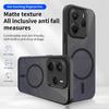 Luxuriöse magnetische Hartschale für Xiaomi Redmi Note 13 14 Pro Plus 5G Matte Handyhülle für Magsafe Wireless Charge Cover HM Note 14S