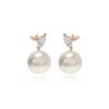New Modern Pearl Silver Earrings Tessvp08339S