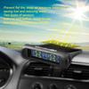 AN-01D Цифровые часы на солнечной энергии TPMS для автомобиля TPMS 4Wheel Car Давление в шинах Сигнализация Мониторная система Давление в шинах Предупреждение о температуре