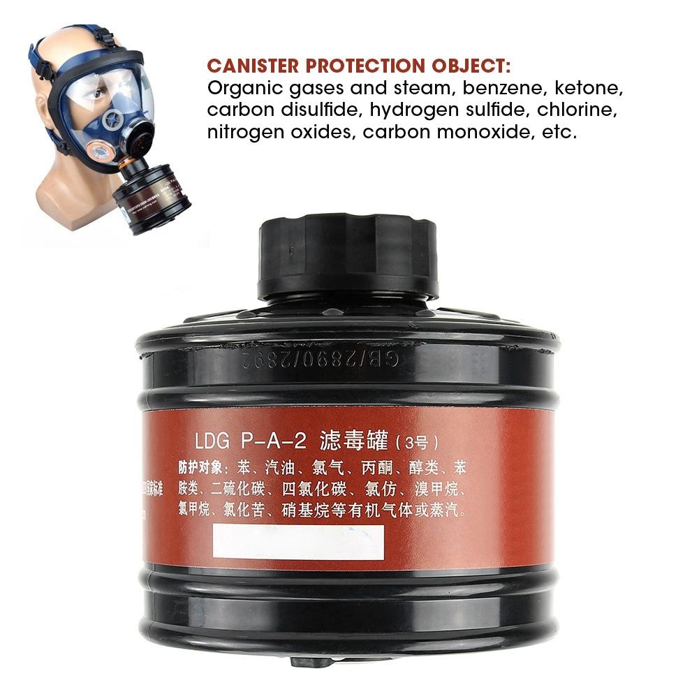 ABS Gas Mask Filter 40mm Respirator Canister Practical Replacement Accessory