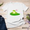 Flower Pond Frog Unisex T-shirt