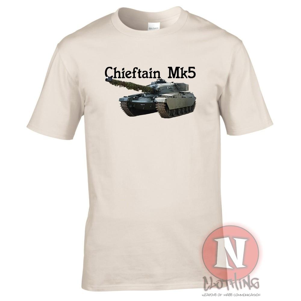Chieftain Tank TShirt Fv4201 Cold War British Army Mbt 1960 90s Military