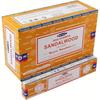 Nag Champa Sandalwood Incense Sticks Agarbatti 180 Grams Box | 12 Packs of 15 Grams Each In a Box | Export Quality