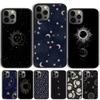 Чехол-ракушка 'Солнце Луна Звезды' для iPhone 17 Air 15 16 14 13 12 Pro Max 11 Pro Max Plus Чехол для телефона