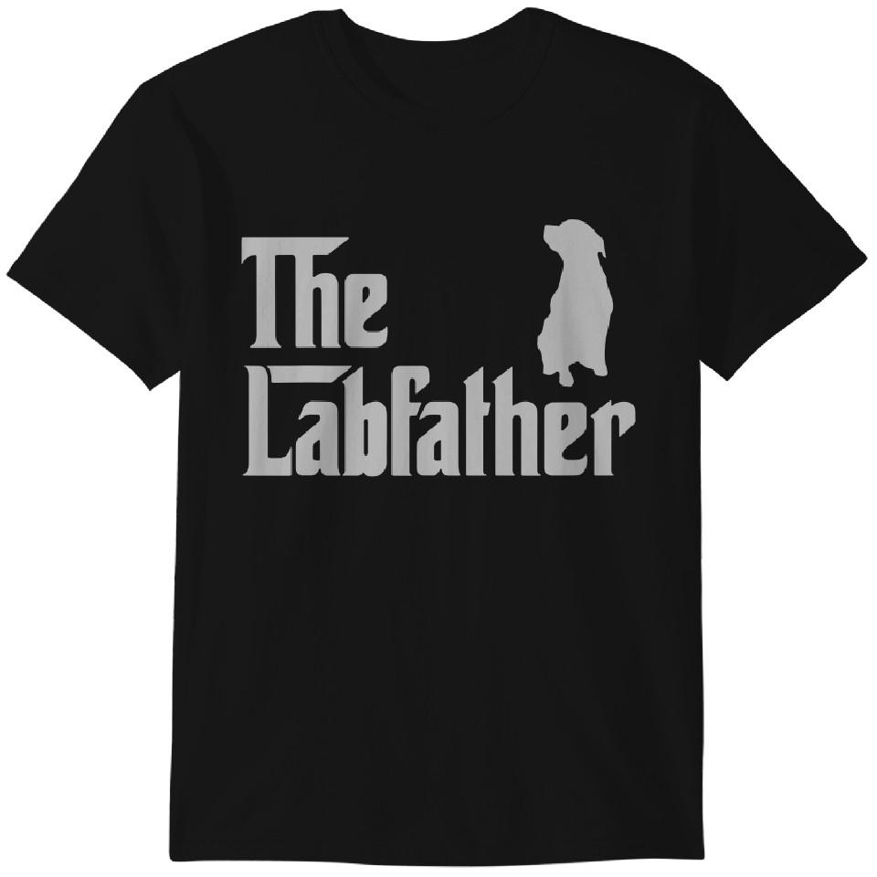 The Lab Father T-Shirt Funny Labrador Dad Gift Shirt, Labrador Shirt, Labrador Gift, Labrador Lover Classic T-shirt
