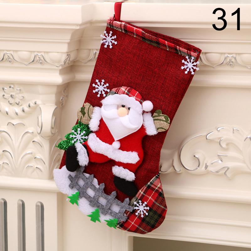 Christmas Sockings Christmas Gift Bags Decorations Christmas Holiday Gifts Christmas Tree Decorations Gift Packaging Bags