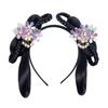 Props Kids Hanfu Flower Headband Chinese Style Hair Princess Hair Band Synthetic Braided Headbands
