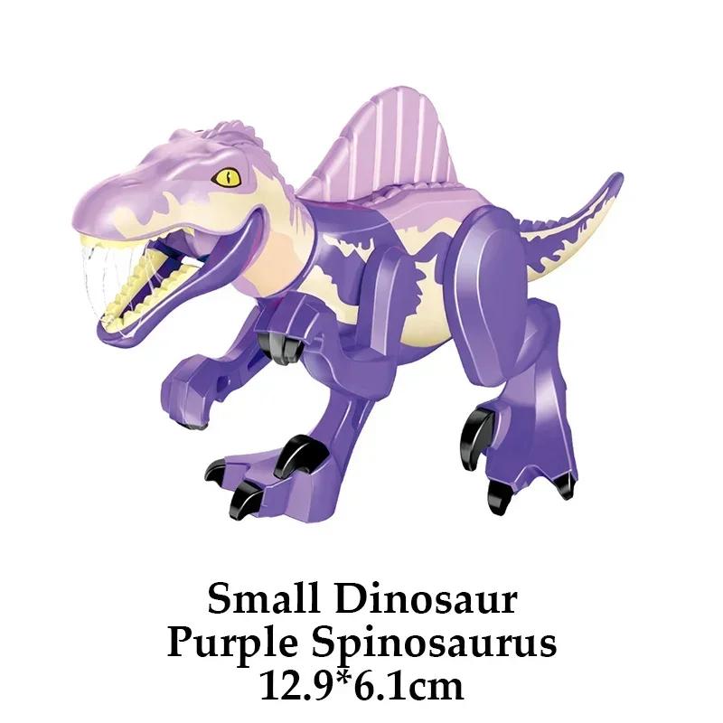 2025 Парк Мира Юрских Динозавров Спинозавр Барионикс Теризинозавр Индоминус Рекс Строительные блоки Кирпичики Детские Рождественские игрушки