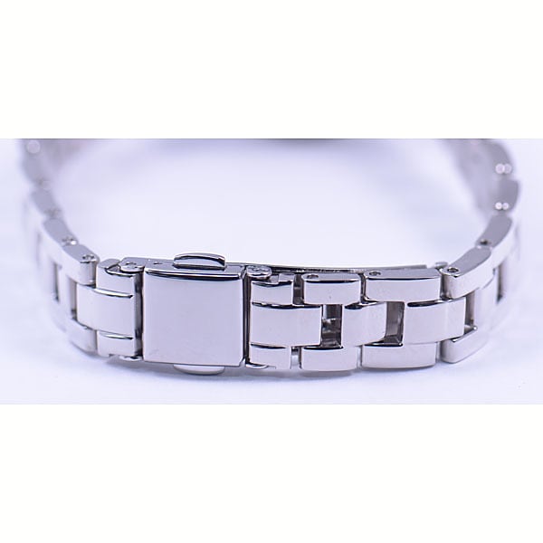 Citizen Женщины KP1-012-11 ( Часы REGUNO Solar-Tech Браслет женский) Круглые часы из серебристого нержавеющего металла