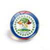American Countries Flags Brooch Set, USA Canada Butterfly Clasp Travel Collectible Pins