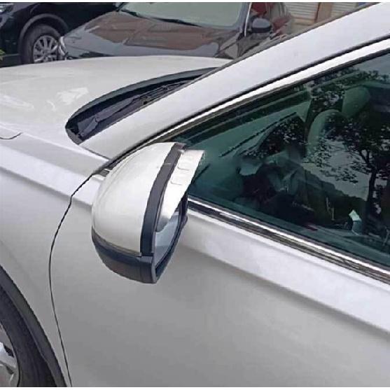 Fit For Honda CR-V CRV -2024 Steel Chrome Rear View Mirror Rain Eyebrow Trim