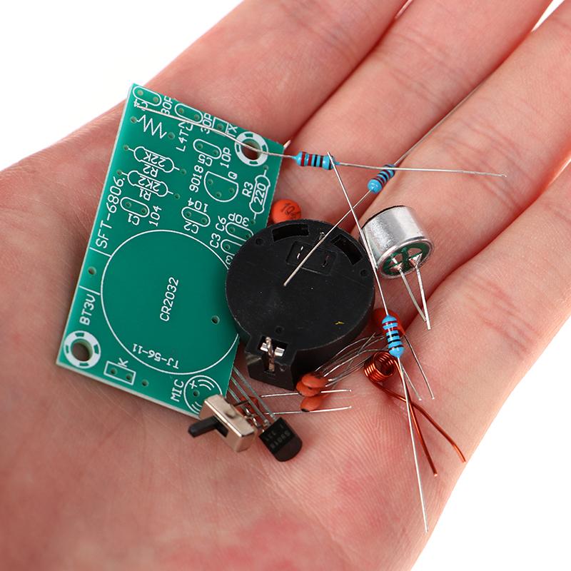 FM-стерео радиопередатчик Diy Kit с микрофоном DC 3V для пайки