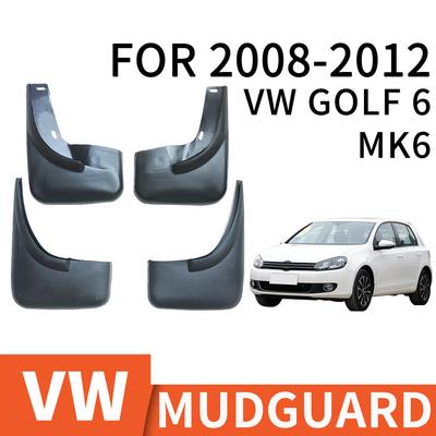 Передние Задние Брызговики Брызговики Для Volkswagen VW Golf 6 Mk6 2009 2010 2011 2012 Комплект Формованные Брызговики Защита от Брызг Брызговик