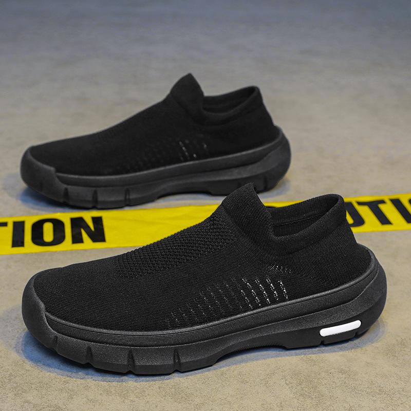 Fashion Fashion Flat Sole Casual Men's Shoes 2024 New Mesh Breathable Comfort Sneakers Men Lightweight Soft Sole Shoes Zapatillas Hombre