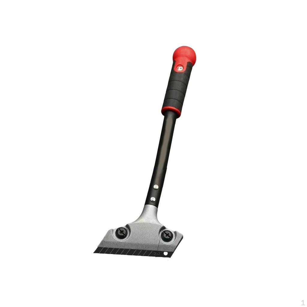 Cleaning Scrapers Accessories Ergonomic TPU Handle Portable Versatile Removing Tool Black for Window