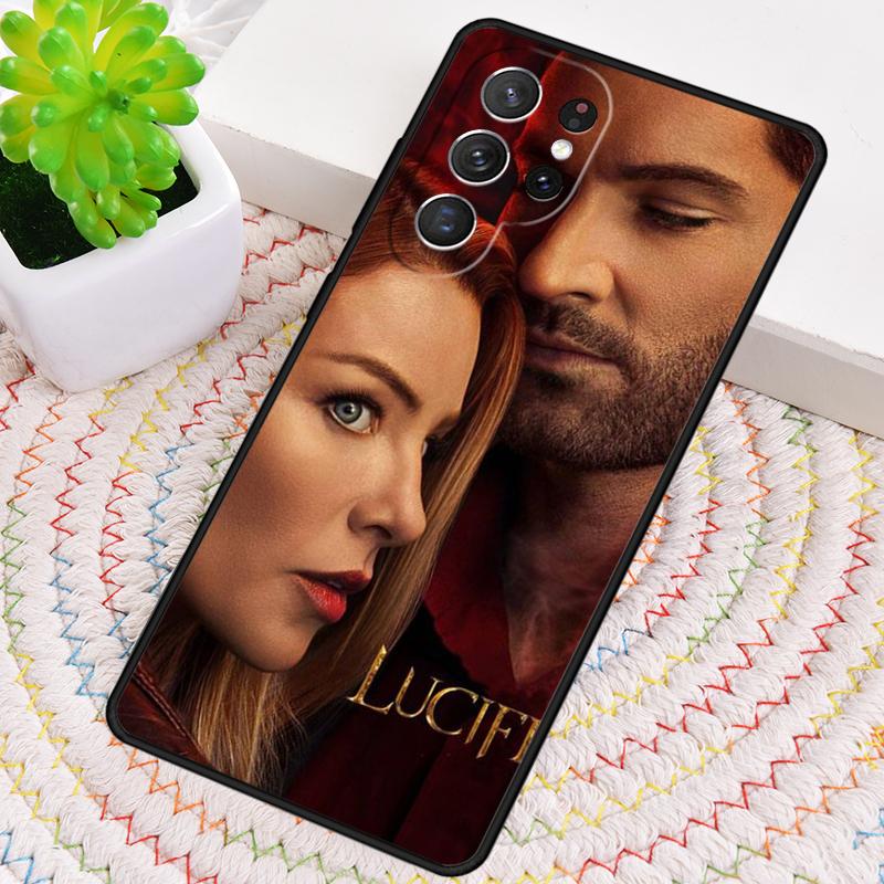 Силиконовый чехол для телефона Люцифер Морнингстар Для Samsung Galaxy note 10 pro S26 S25 S24 S23 S22 S21 Plus S25Ultra Чехол Capa