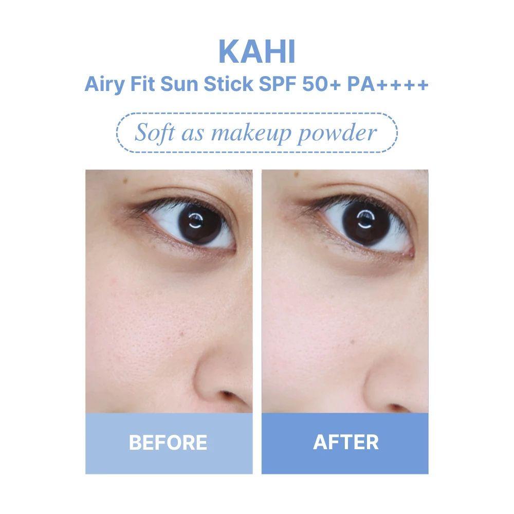 KAHI Солнцезащитный крем Airy Fit SPF 50+ PA++++ 14 г(УФ-защита, УФ-поглотитель, химический солнцезащитный крем)
