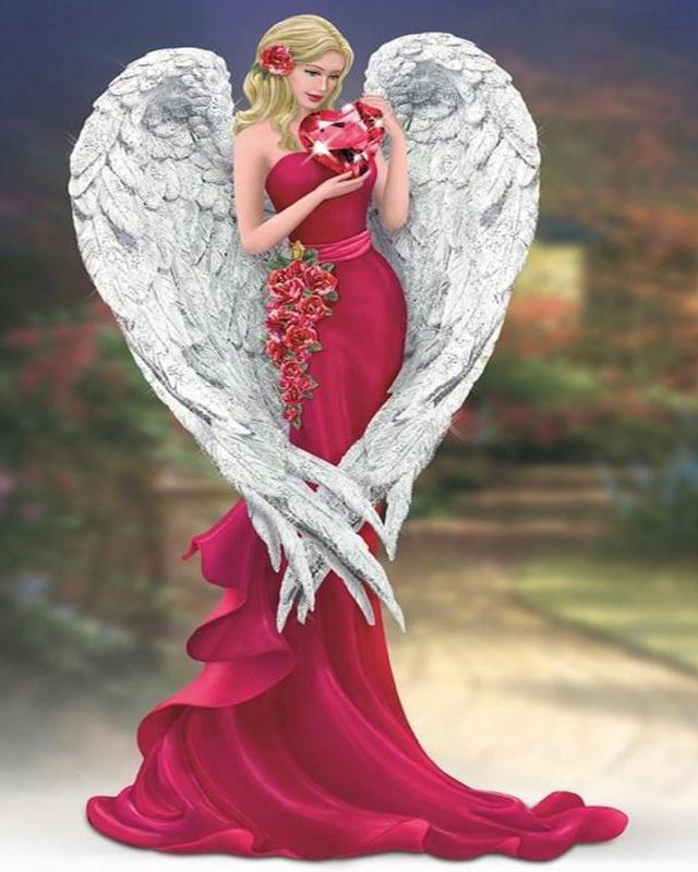 5D DIY алмазная живопись Русалка полная дрель вышивка крестиком Алмазная вышивка феи и животные домашняя картина горный хрусталь подарок ручной работы