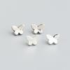 S925 Sterling Silver Handmade Butterfly Spacer Bead for DIY Bracelets & Necklaces