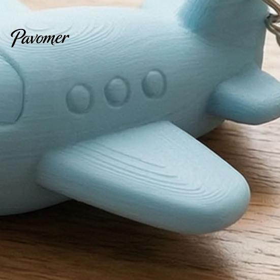 Однотонный Плоский Брелок для Ключей 3D Печатный Брелок-Самолет, Матовый Декоративный Кольцо-Брелок для Автомобиля, Подвеска-Брелок для Рюкзаков Сумки Украшение