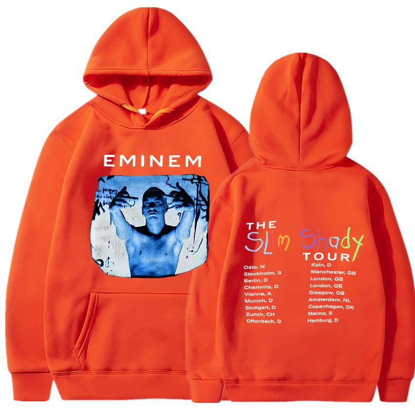 Eminem Anger Management Tour 2002 Hoodie Vintage Harajuku Funny Rick Sweatshirts Long Sleeve Unisex Pullover Fashion