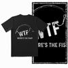 Coolmind Z1018 100% Cotton Funny Fishing Exclusive Graphic Men T Shirt  Big Size O-neck Tshirt for Men Cool Tee Shirts for Men