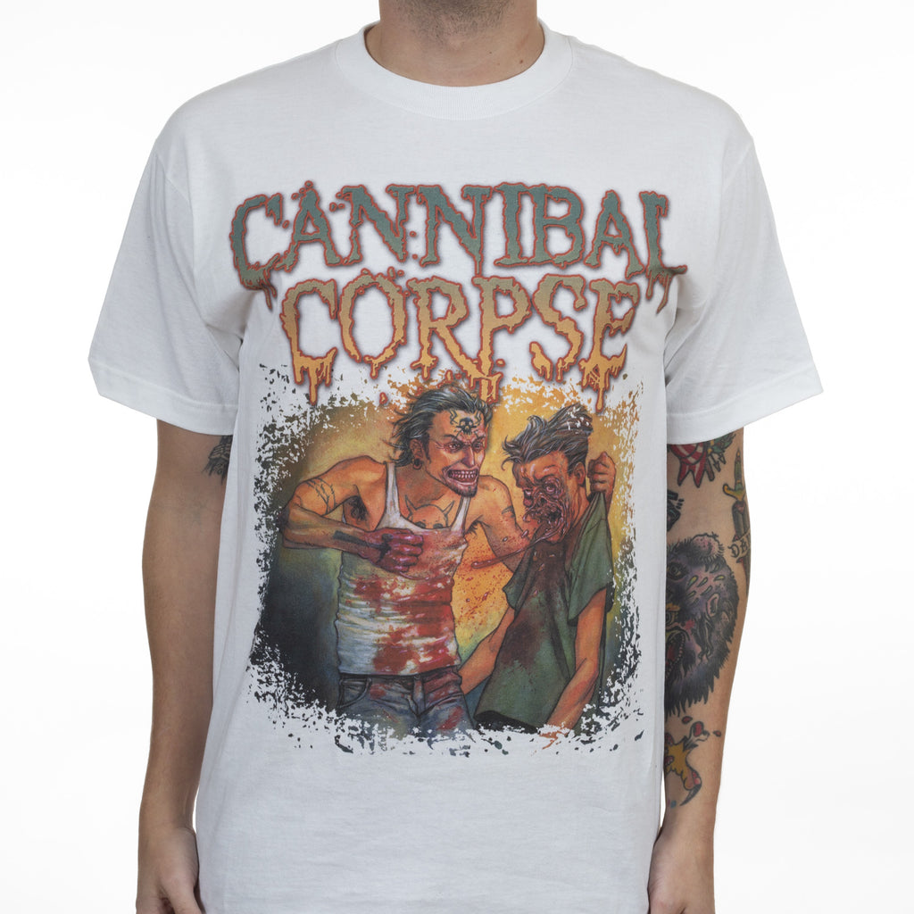 Хлопковая футболка унисекс с графическим принтом Cannibal Corpse, летняя, с коротким рукавом, модный бренд, роскошная, повседневная, винтажная, ретро, топ