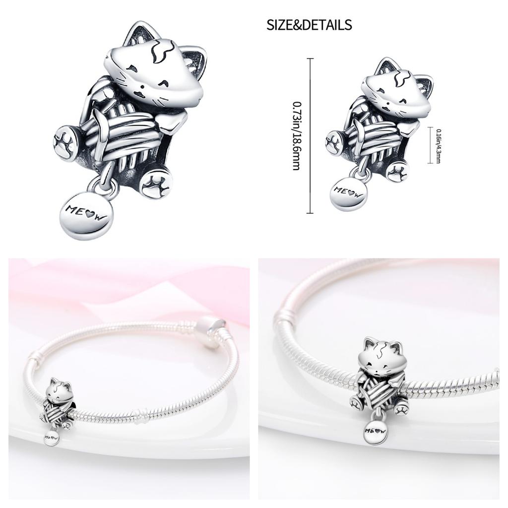 Fit Pan Original Bracelet Animal Series Charm For Women Jewelry Diy Beads New Items
