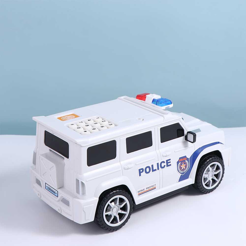 Отпечаток пальца Пароль Детские игрушки Модель машины SWAT Модель машины Копилка Коробка для сбережения денег Касса