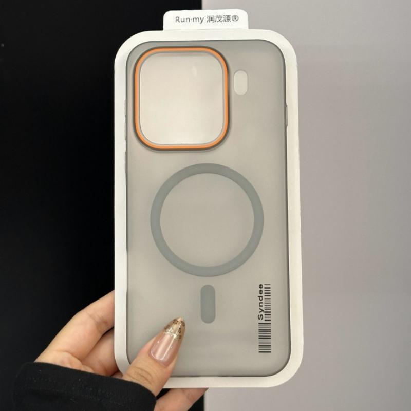 Для Xiaomi 15T Pro Чехол Матовый PC Жесткий Простой Для Magsafe Магнитный Нескользящий Защитный Чехол для Телефона Для Xiaomi 15T Pro 5G Корпус Бампер