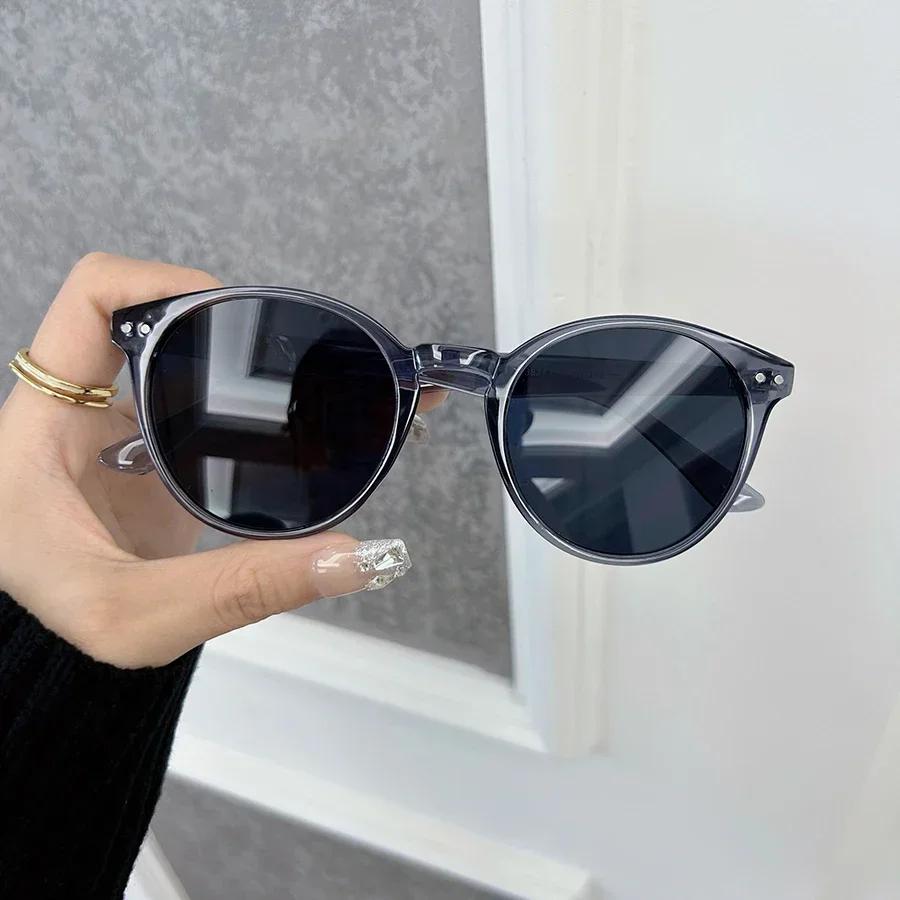 Модные однотонные овальные солнцезащитные очки Мужские Женские Дизайнерские брендовые Классические Винтажные Солнцезащитные очки Мужские Дорожные очки