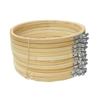 New Diy Bamboo Round Loop Cross Stitch Frame Sewing Tools Embroidery Hoop