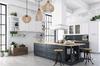 MODERN WOODEN CEILING HANGING LAMP MIX LED