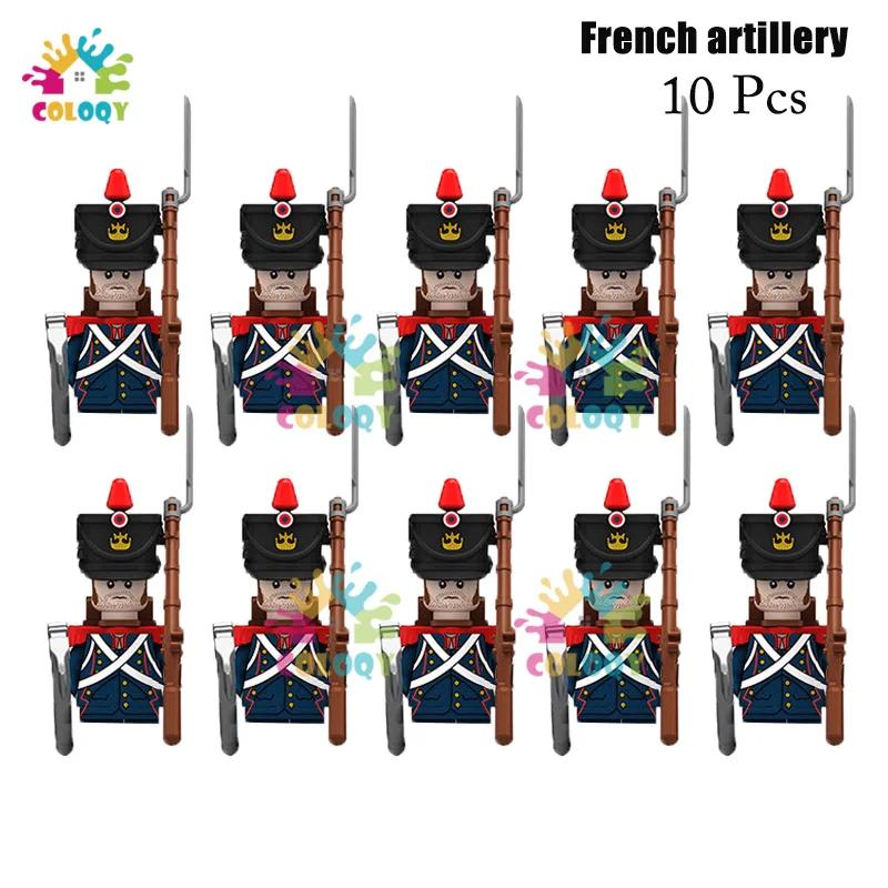 Kids Toys 22Pcs/10Pcs Napoleonic Wars Military Soldier Building Blocks Imperial Navy Figures Toys For Kids Birthday Gifts