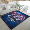 Atletico Madrid Personalized Text Area Rug Perfect for Decorate room Study room Dormitory Dining Room Antislip Carpet Anime Office Decor