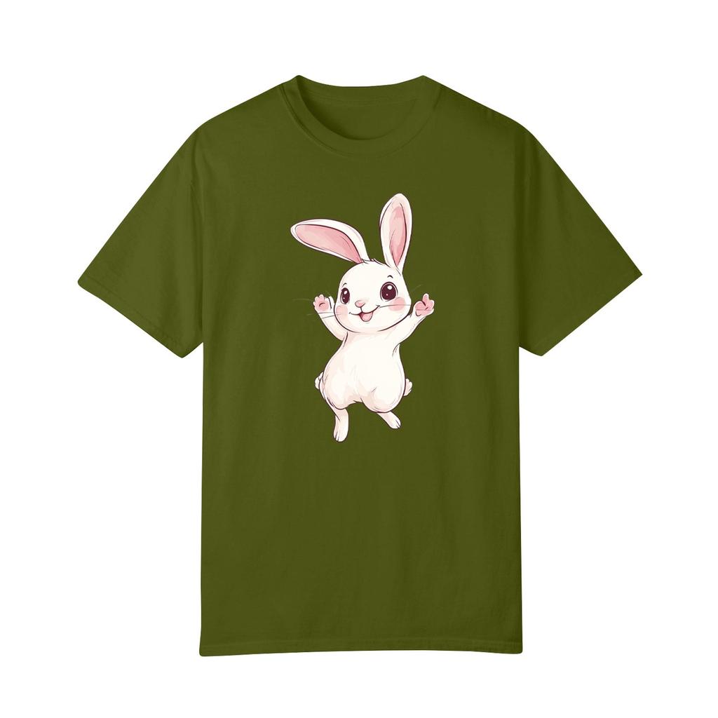 Women's Round Neck Casual Printed Short-sleeved T-shirt Top