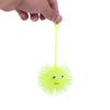 Stress Baby Elastic Toy Vent Ball LED Light Up Toy Glowing Hair Flash Ball Elastic Glow Hair Ball