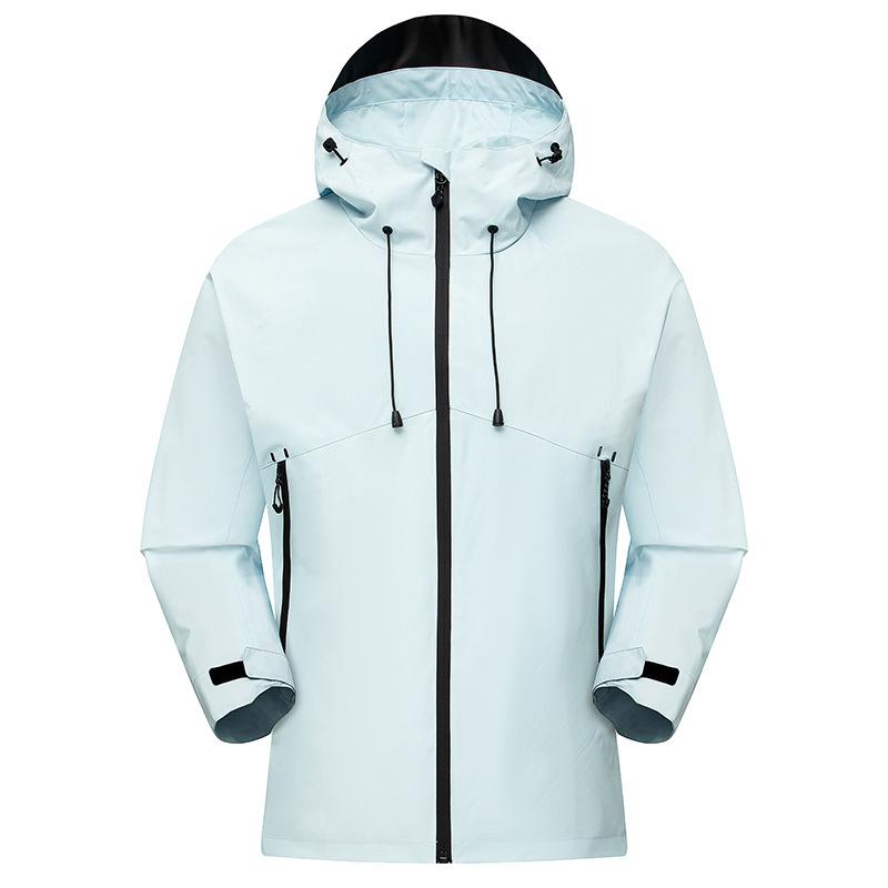 Cozy Up Mens Windproof Jacket Waterproof Lightweight Mountain Sport Jacket for Men Hooded Windbreaker Raincoat