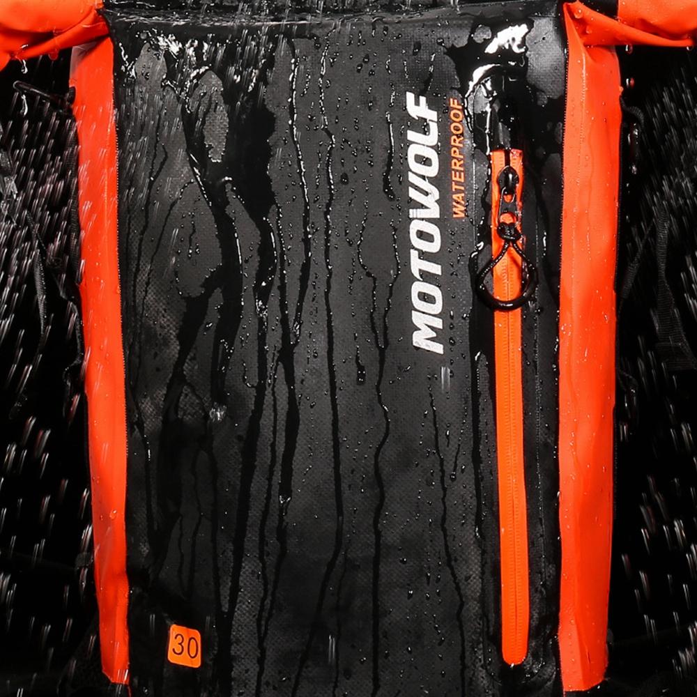 Мотоциклетный рюкзак Мужской Женский Водонепроницаемая сумка Рюкзак для шлема-интеграла Сумка для райдера Светоотражающая дорожная сумка Сумки для мотоциклетных шлемов