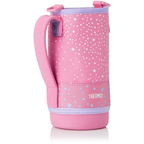 Thermos Спортивная бутылка FHT-801F с удобным чехлом, Розовая Звезда (ПКСТ)