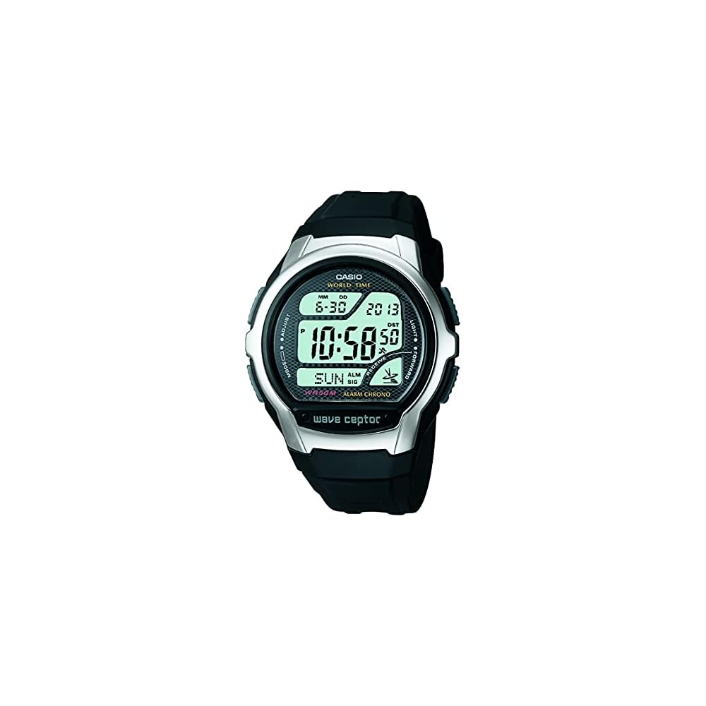 Casio Wave Ceptor WV58A-1AV Digital Men's Watch Black Radio-Controlled Timekeeping