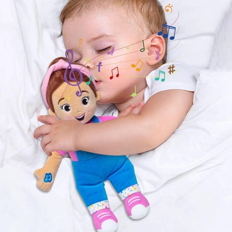 Очаровательная плюшевая кукла Мисс Рэйчел, мягкая хлопковая набивная игрушка для детей с успокаивающими функциями