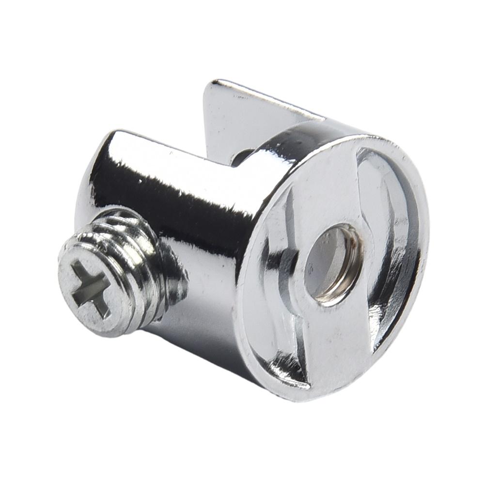 10 шт. Хромированные кронштейны-зажимы для поддержки стеклянных полок для полок толщиной 6-8 мм, держатель-зажим для ванной комнаты, фурнитура