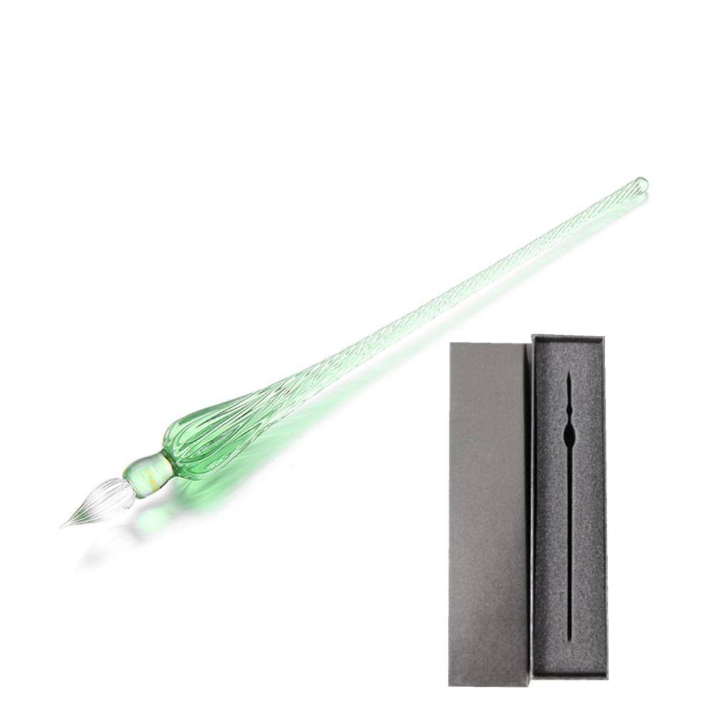 Канцелярские товары Винтажные Подписные Чернила для Заправки Ручной работы Перьевые ручки Хрустальное Перо для Макания Стеклянное Перо для Макания