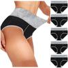 Women Solid Color Patchwork Briefs Panties Underwear Knickers Bikini Underpants